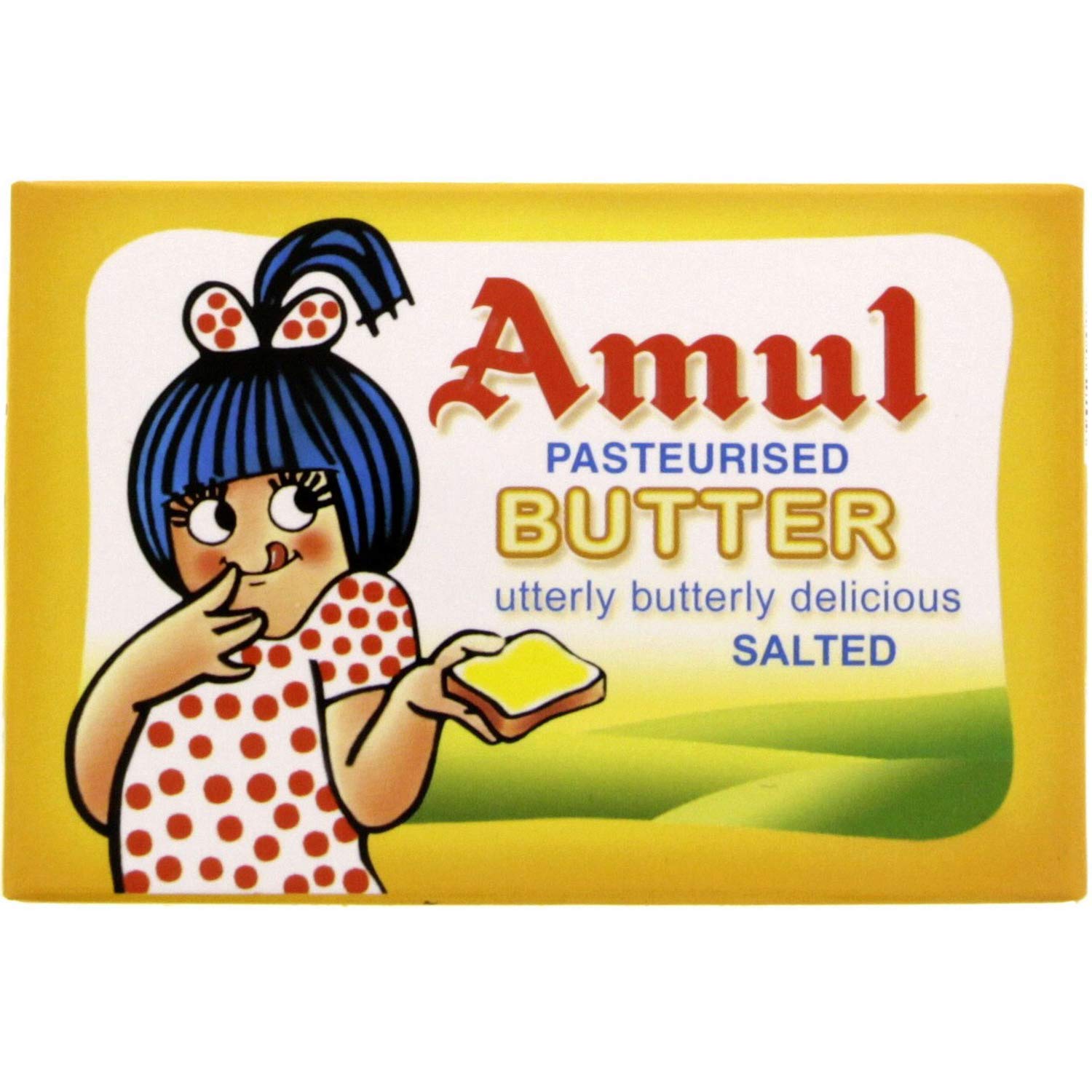 Amul Butter – Pasteurised, 100g Pack