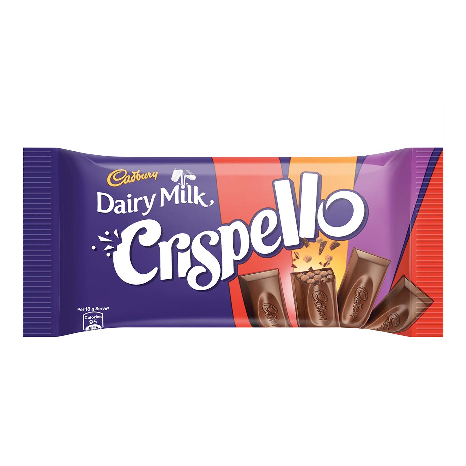 Cadbury Dairy Milk Crispello Chocolate Bar, 35 g