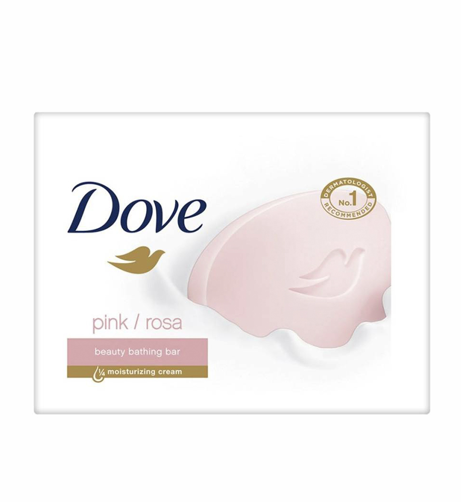 Dove Pink Rosa Beauty Bathing Bar  (3 x 100 g)
