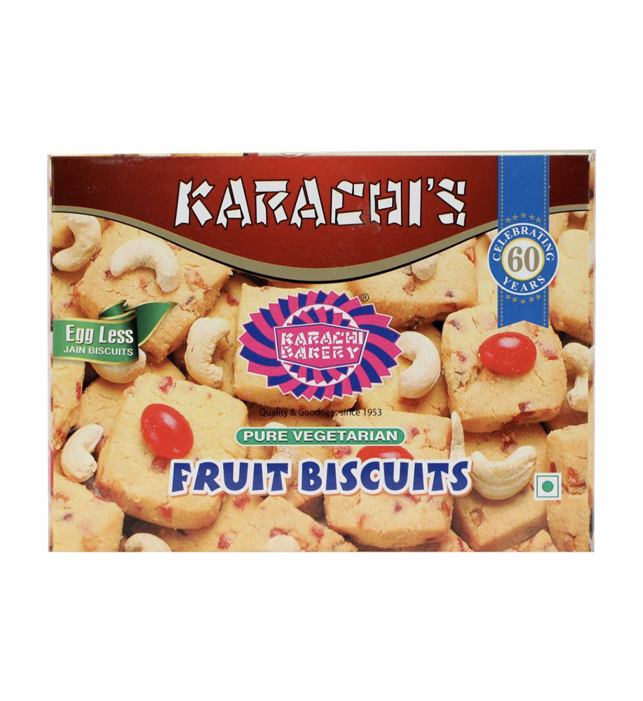 Karachi Bakery Fruit Biscuits  (400 g)