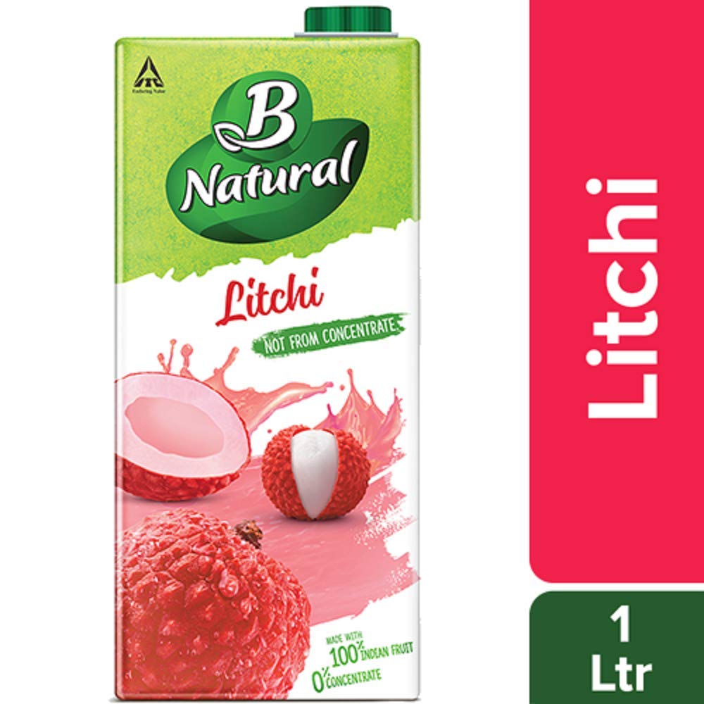 B Natural Juice – Litchi,1 L