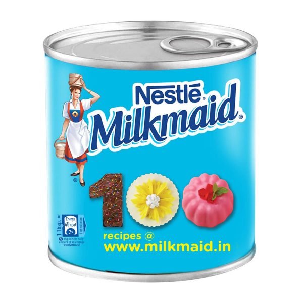 Nestle Milkmaid Sweetened Condensed Milk, 400G Tin Pack