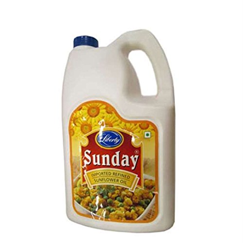 Sunday Refined Sunflower Oil, 5 L