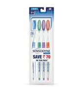 Sensodyne Sensitive Toothbrush With Soft Bristles Pack Of 4’s