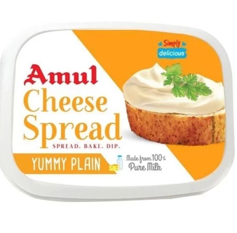 Cheese Spread Yummy Plain 200g – Amul