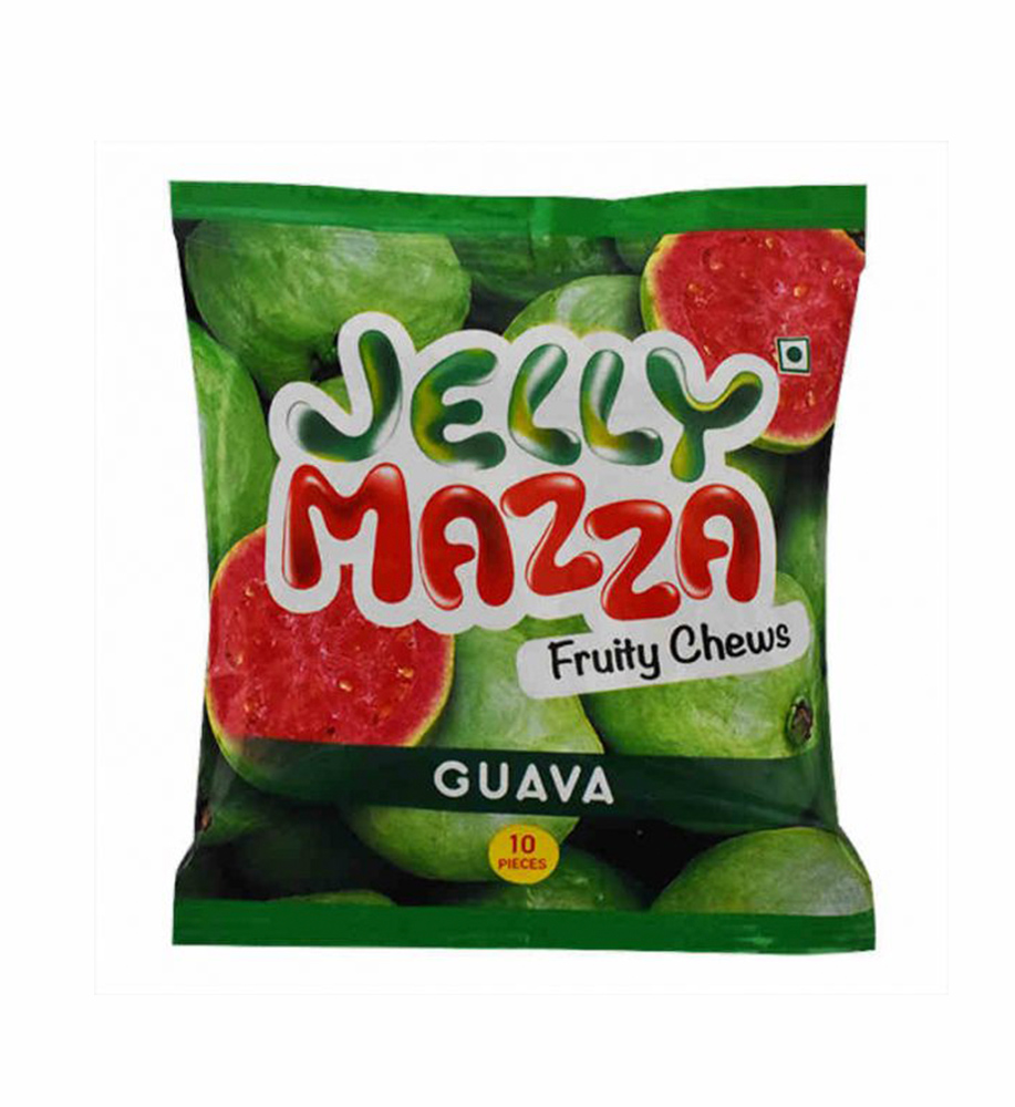 Jelly Mazza Fruity Guava Chews : 37 gms
