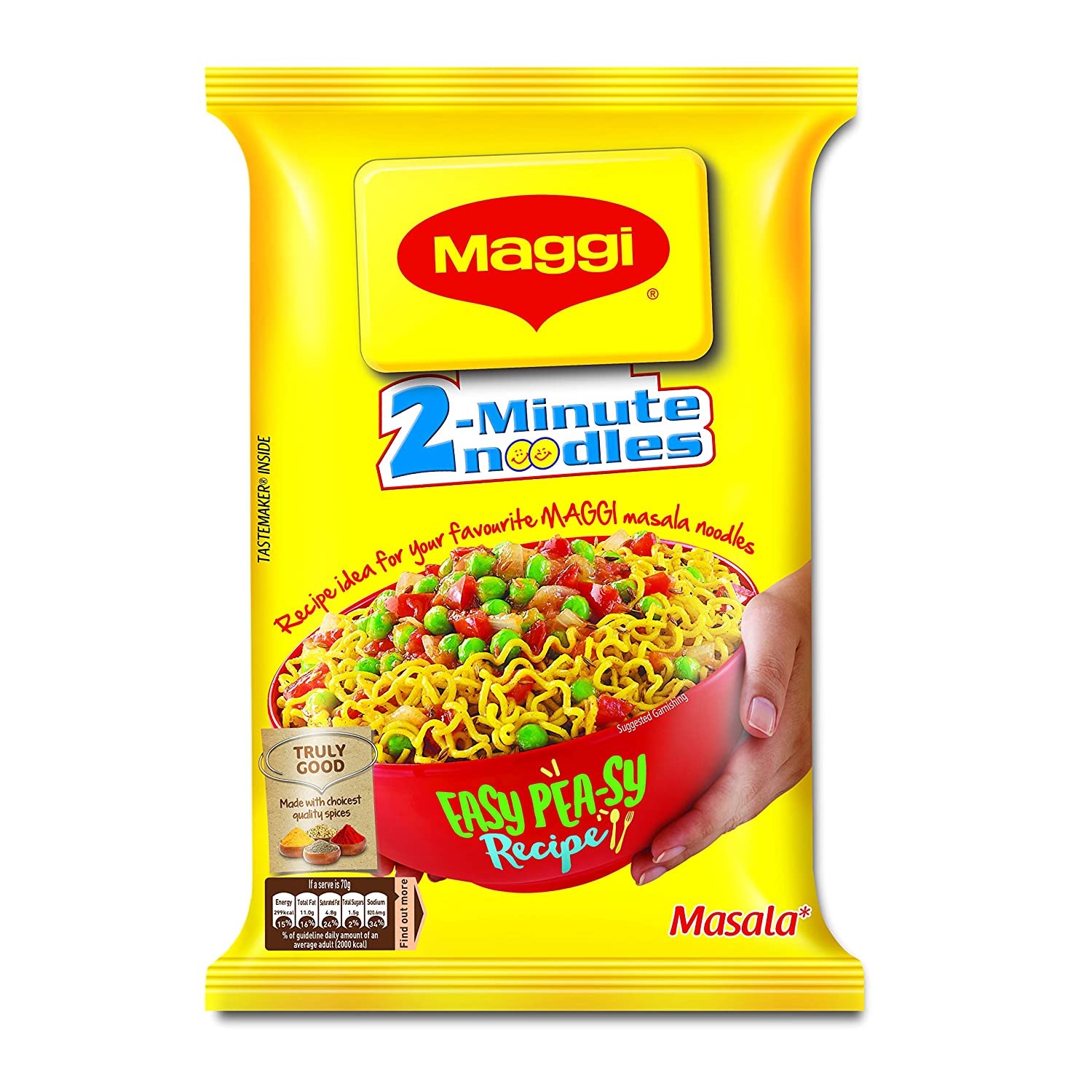 Maggi 2-Minute Instant Noodles – Masala, 70g