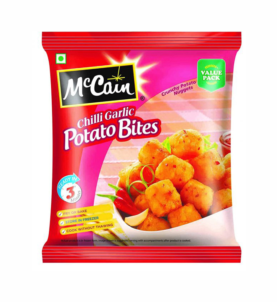 McCain Chilli Garlic Potato Bites – 420 gms