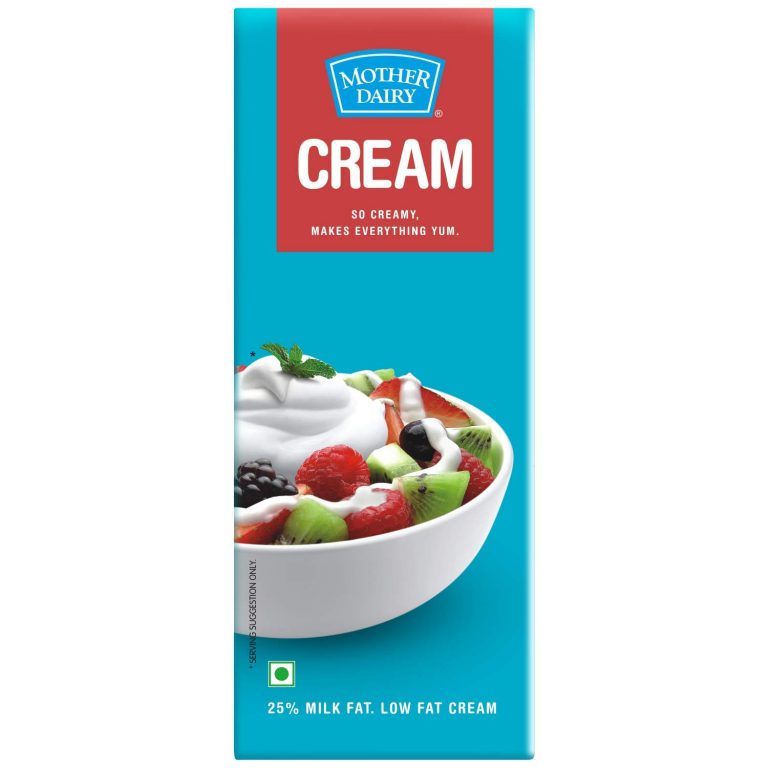 Mother Dairy Cream, 200ml Apna Food Market