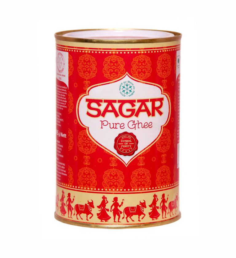 Sagar Pure Ghee 1L Tin Apna Food Market