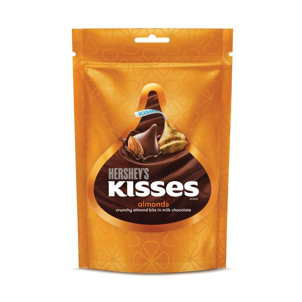 Kisses Hershey’s Almond Pouch (100.8 g) Pouch,