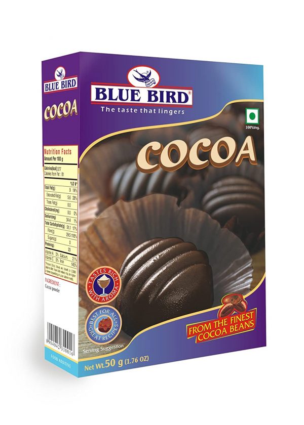Blue Bird Cocoa Powder, 50g