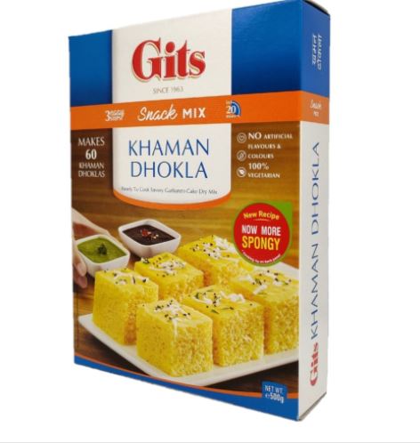 Gits Khaman Dhokla Snack Mix, 500g