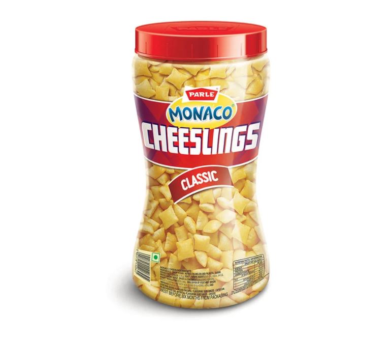 Parle Monaco Cheeslings Classic Biscuit 300g